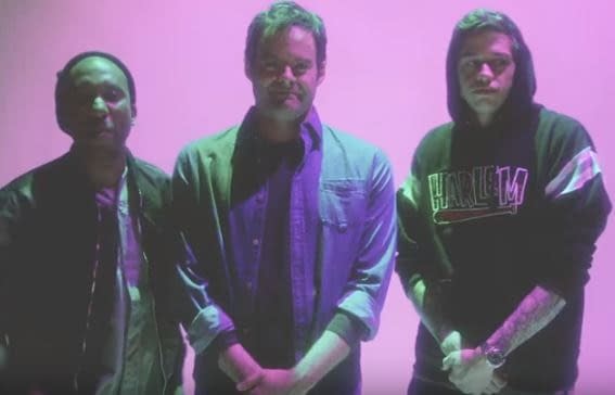 SNL's Bill Hader Looks a Little Uncomfortable with His "Tribute Rap" in New Promo