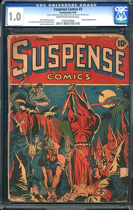 Suspense Comics #3 and the Iconography of Fictional Hate