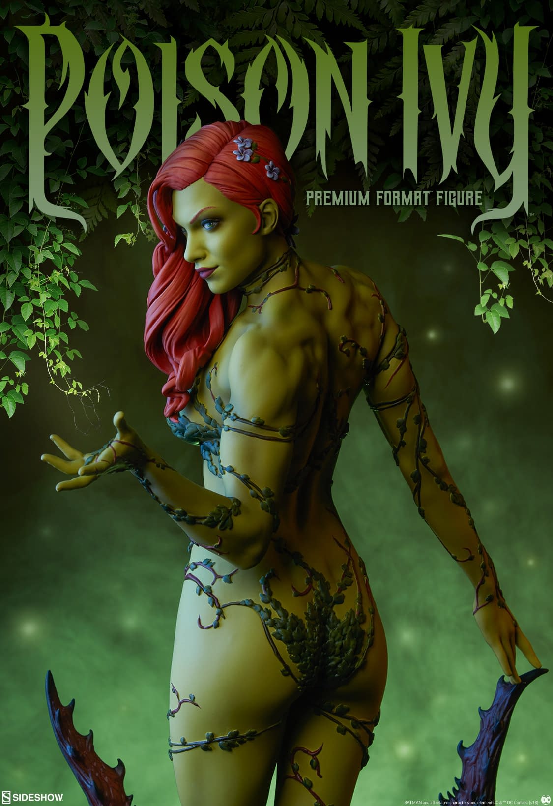 Poison Ivy Premium Format Figure From Sideshow Collectibles Reveal Image