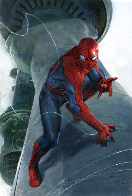Gabriele Dell'Otto's Exclusive Retailer Variant for Amazing Spider-Man #800