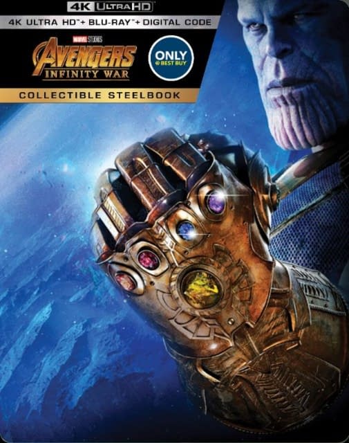 Avengers: Infinity War Blu-Ray Steelbook Already Up For Preorder