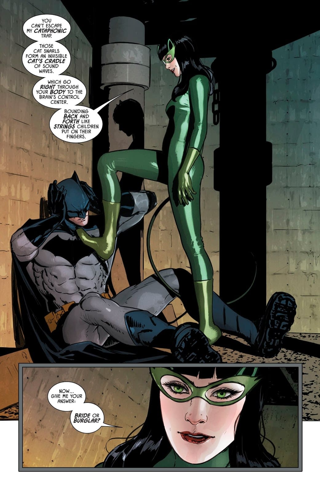 Batman spanks catwoman