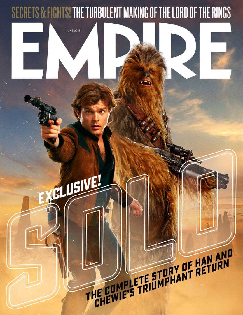 Han and Chewie are on the Cover of Empire for Solo: A Star Wars Story