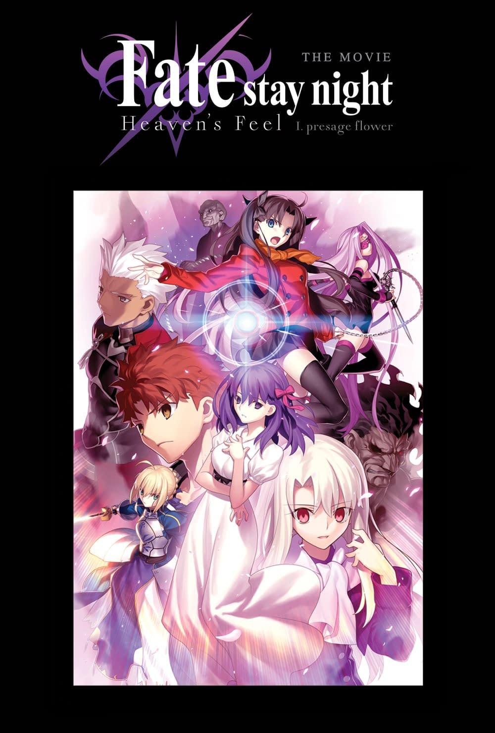 All characters and voice actors in Fate/stay night: Heaven's Feel I.  presage flower 