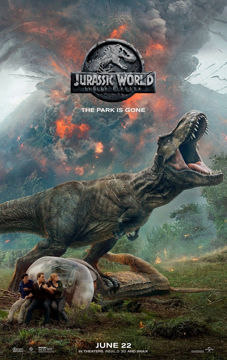 New Poster for Jurassic World: Fallen Kingdom Ahead of Tomorrow's Trailer