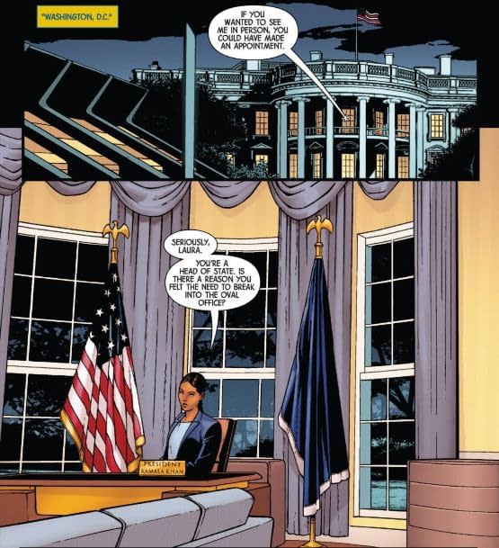 Marvel Gets a Very Surprising President of The United States of America in All-New Wolverine #33 (SPOILERS)