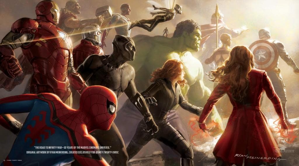 Road to Infinity War Art Features the Wasp
