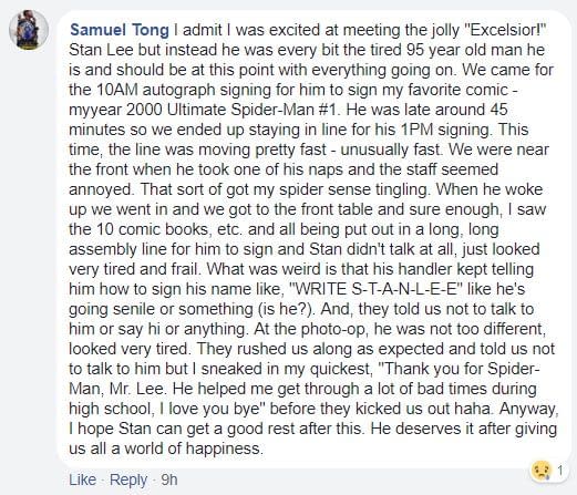 Stan Lee Told How to Spell His Name During Silicon Valley Comic Con Signing #StandByStan