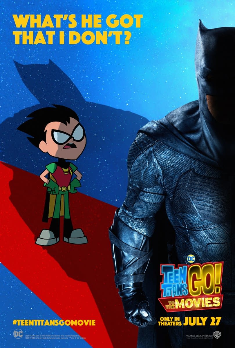 5 New Posters for Teen Titans Go! to the Movies Plus a New Trailer Tomorrow