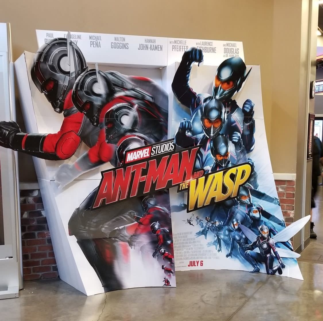 New Ant-Man and the Wasp Standee Surfaces