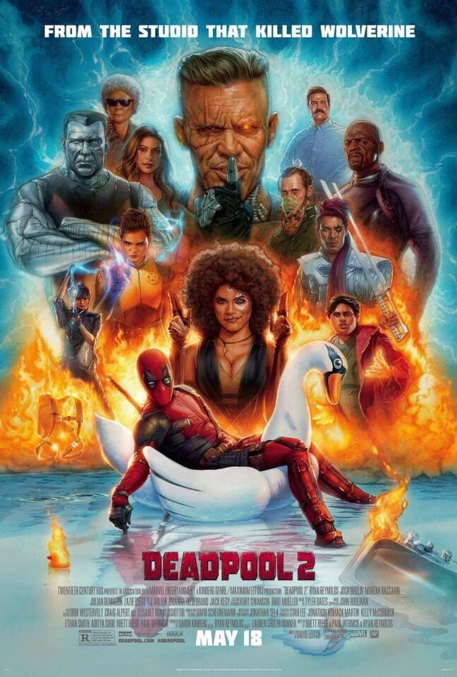 Deadpool 2: New Image, Poster, and the Original Script Had Deadpool as a Dad