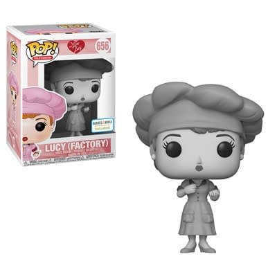 Funko I Love Lucy Black and White Lucy Factory barnes and Noble Pop