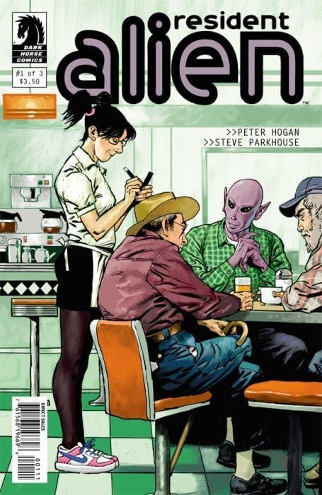 Syfy Gives Pilot Order to Resident Alien by Peter Horgan and Steve Parkhouse