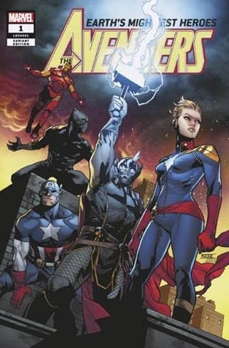 eBay Gets its Own Avengers #1 Variant Cover by Mahmud Asrar, Opens All-Avengers Online Store