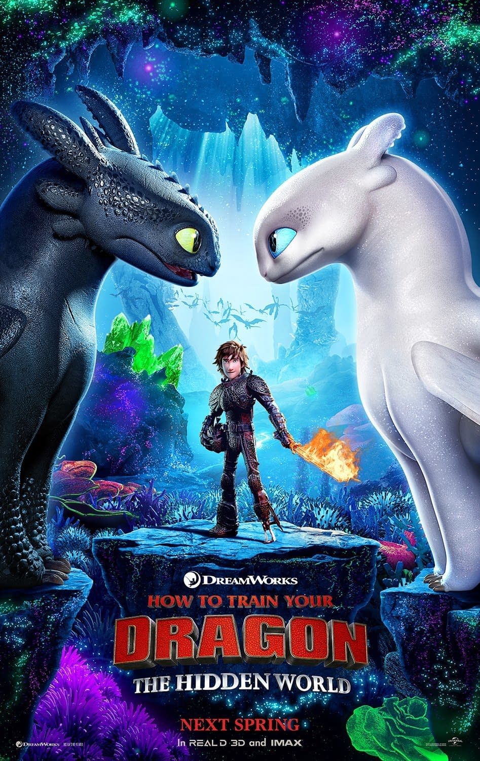 New Poster for How to Train Your Dragon: The Hidden World