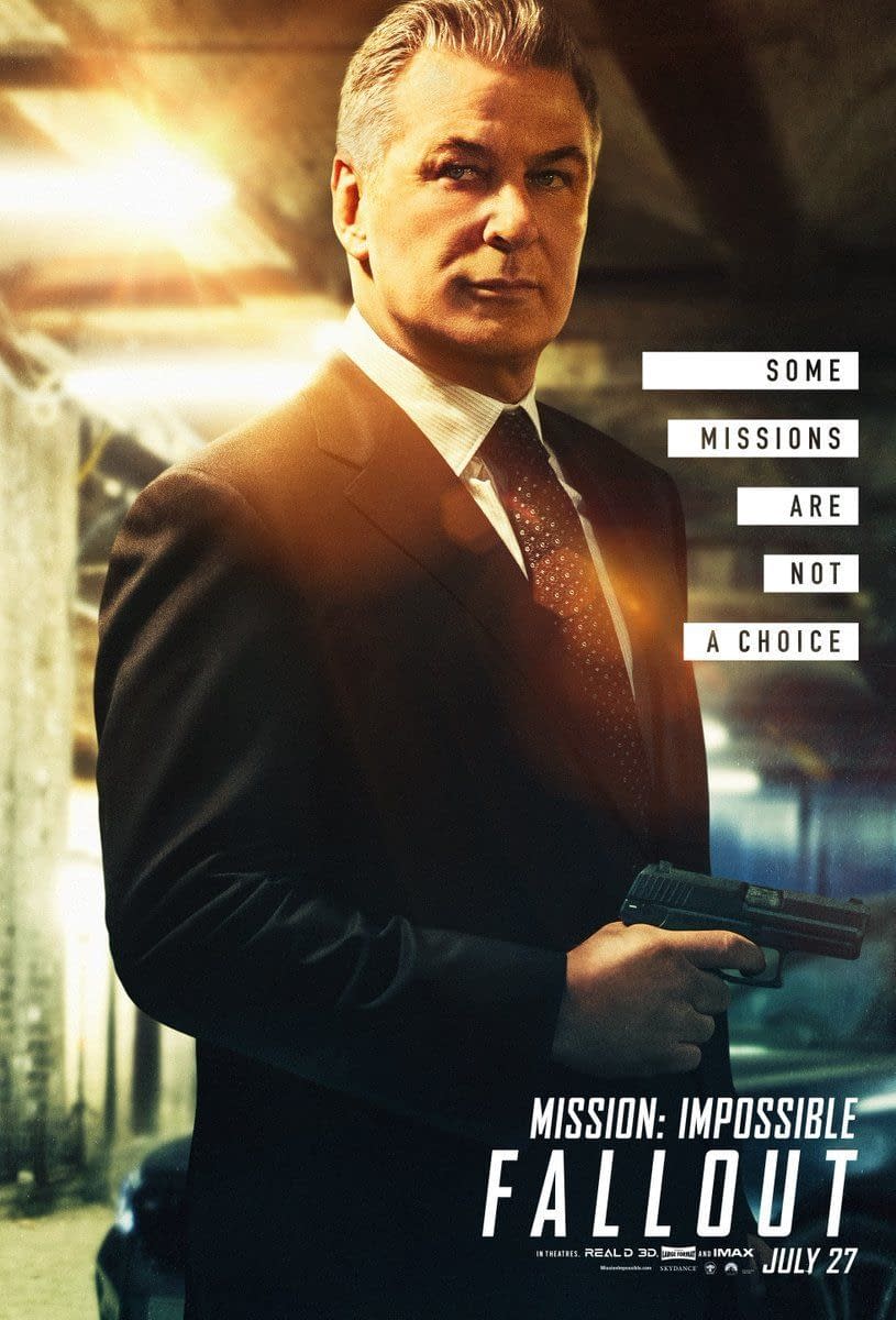 Paramount Pictures Releases 9 Character Posters for Mission: Impossible &#8211; Fallout
