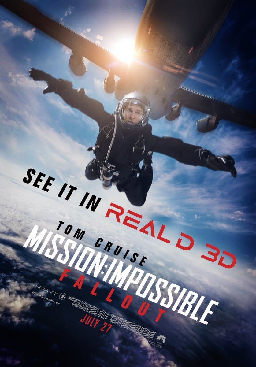 New Poster and TV Spot for Mission: Impossible &#8211; Fallout