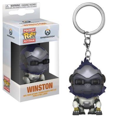 Funko Overwatch Winston Pop Keychain