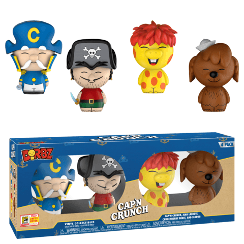 Funko SDCC Dorbz Cap n Crunch 4 pack