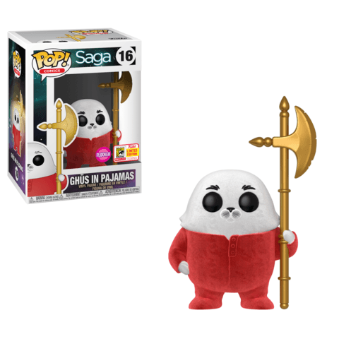 Funko SDCC Exclusive Saga Ghus Flocked Pop