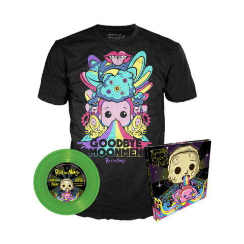 Funko SDCC Rick and Morty Shirt and Vinyl Set
