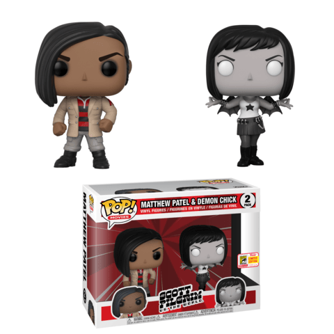 Funko SDCC Scott Pilgrim Patel and Demon Chick Two Pack