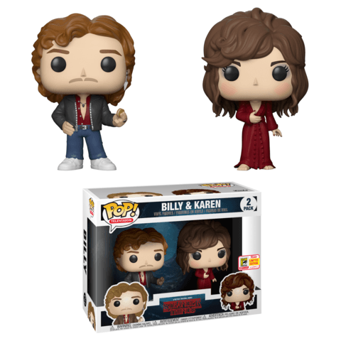 Funko SDCC Stranger Things Billy and Karen Two Pack