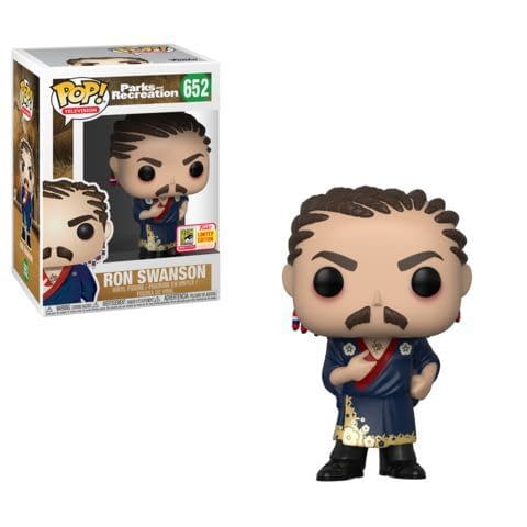 Funko SDCc Parks and Recreation Ron with Cornrows
