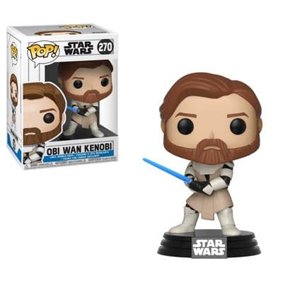 Funko Star Wars Obi Wan Kenobi Clone Wars Pop