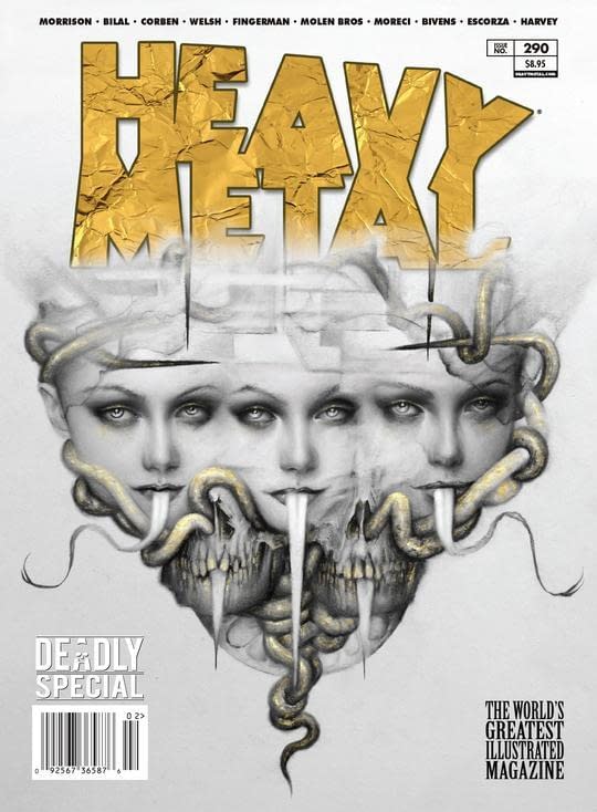 Trainspotting's Irvine Welsh Writes His First Comic for Heavy Metal Magazine