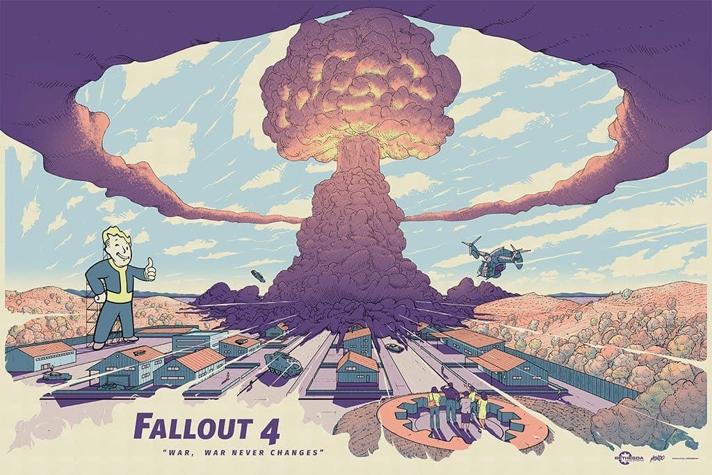 Mondo Fallout 4 E3 Poster 1