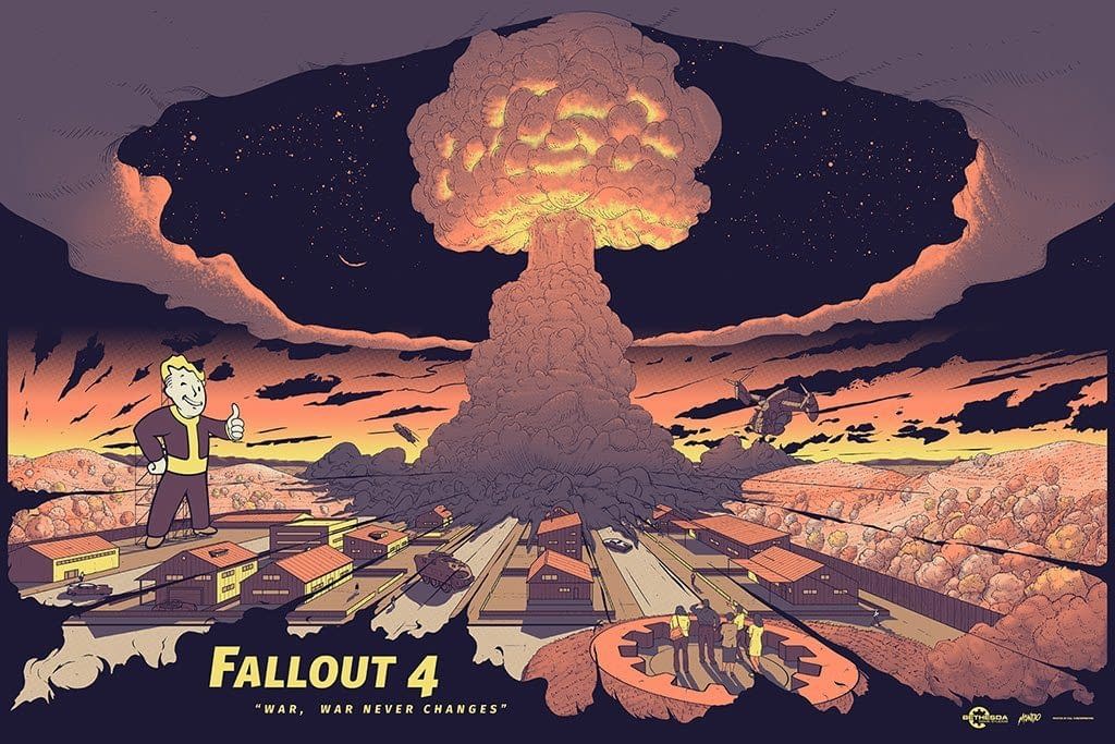 Mondo Fallout 4 E3 Poster 2