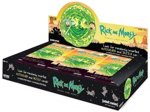 Rick and Morty Season 1 Trading Cards Box