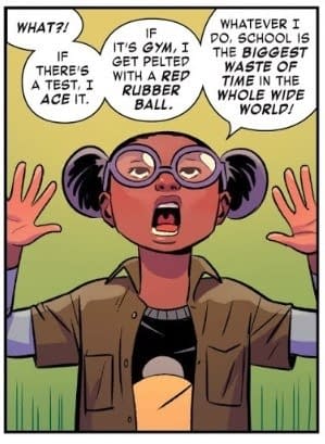 Moon Girl and Devil Dinosaur #32: Not Suitable for Children?