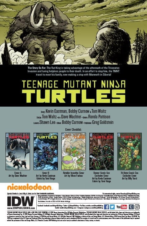 Exclusive Look Inside Teenage Mutant Ninja Turtles #83