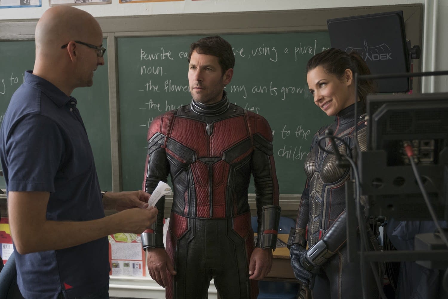 10 Behind-the-Scenes Pictures from Ant-Man and The Wasp