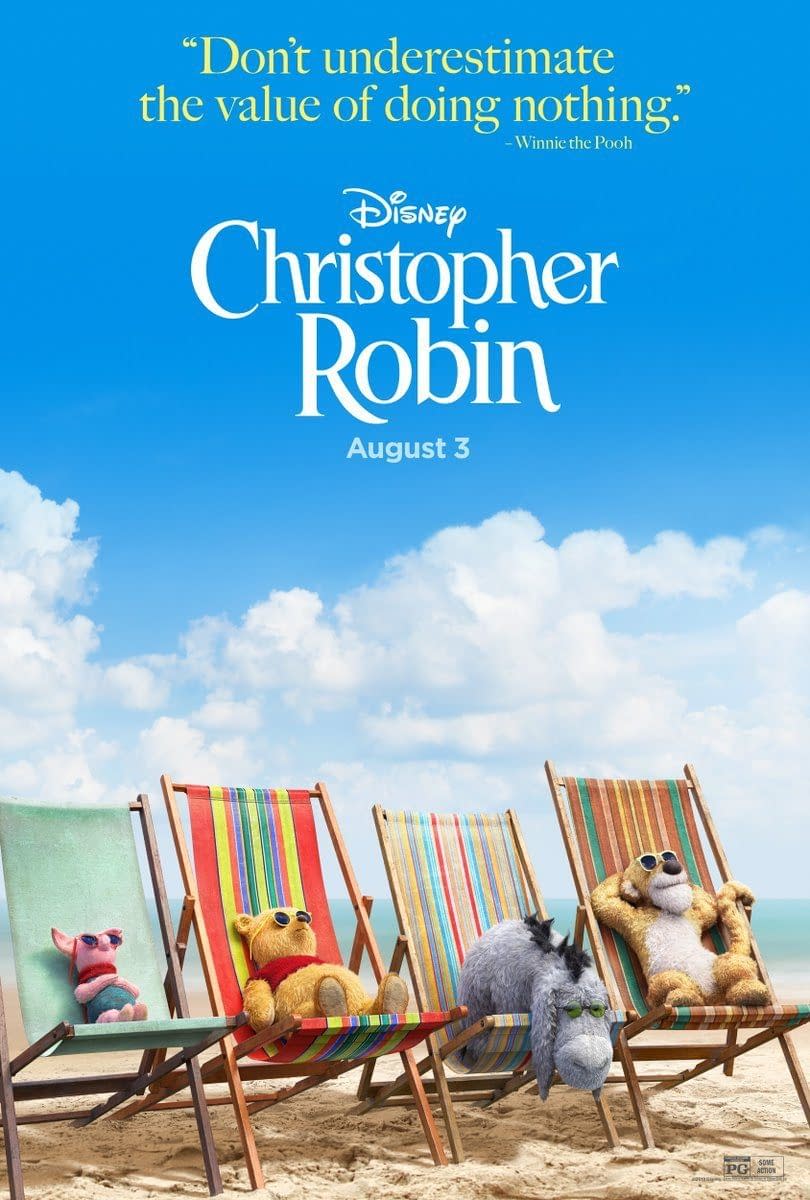 Winnie and Friends Catch Some Sun in New Christopher Robin Poster