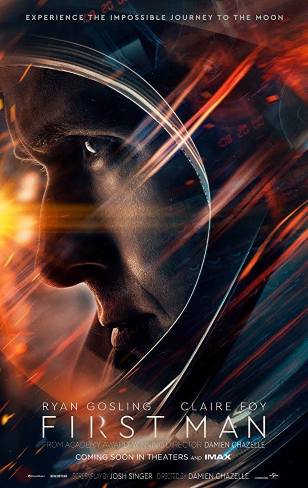 First Trailer and Poster for First Man Detail a Dangerous Mission