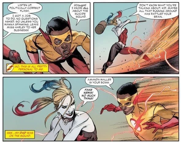 A Harley Quinn Ass Slap Doesn't Stop Teen Titans Special #1 from Going to a Second Printing