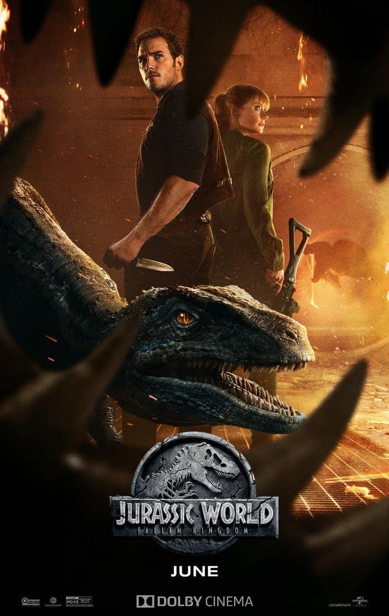 Jurassic World: Fallen Kingdom &#8211; 2 New Posters and a Behind-the-Scenes Featurette