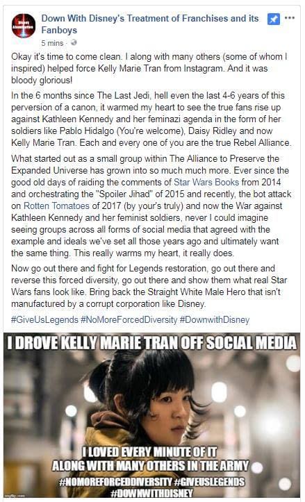 Stephen Colbert Calls Out "Hateful Fanboys" Over Harassment of Kelly Marie Tran
