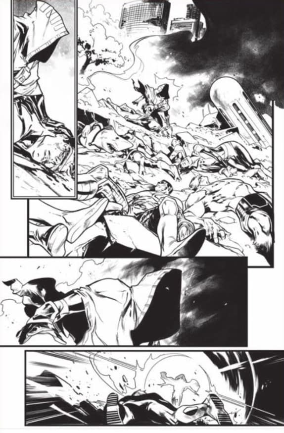 Preview: Extermination #1 Pages by Pepe Larraz