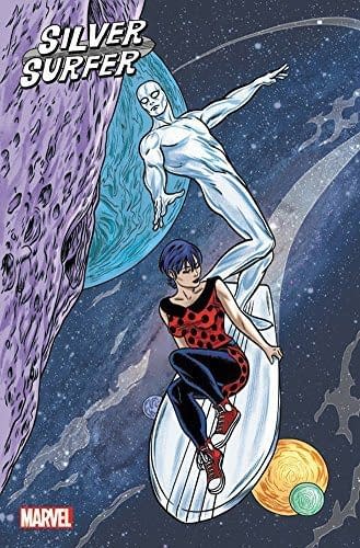 Mike Allred Creates New Wraparound Cover for Silver Surfer Omnibus