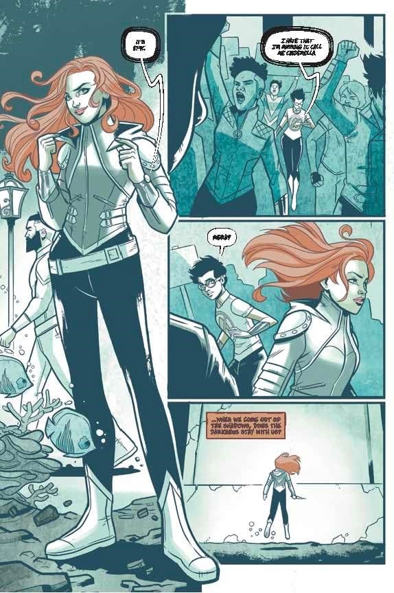 First Preview of Mera: Tidebreaker by Danielle Page and Stephen Byrne