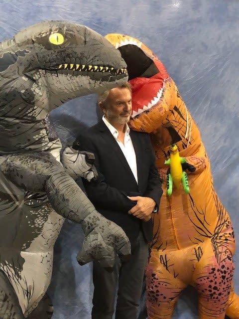The Best Photo of Sam Neill and Dinosaurs Since 'Jurassic Park'