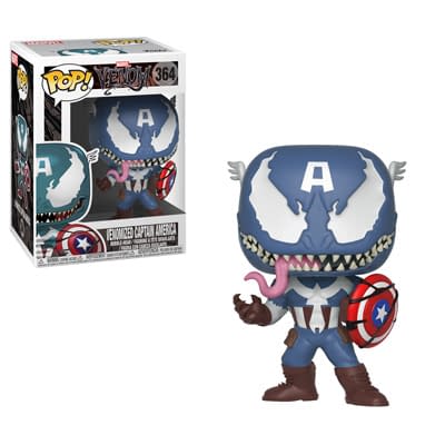 Funko Marvel Venom Captain America Pop