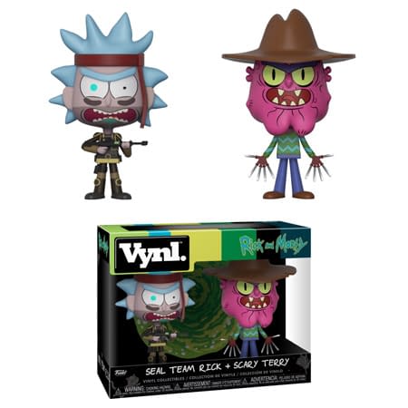 Funko Rick and Morty Seal Team Rick and Scary Terry Vynl Set