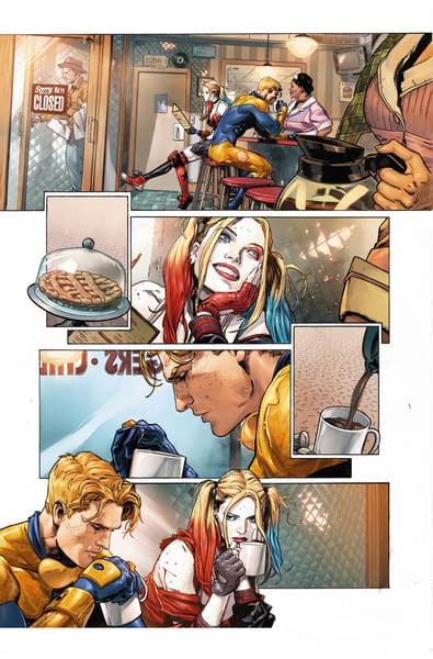 Preview: Heroes in Crisis #1 by Tom King, Clay Mann, and Mitch Gerads