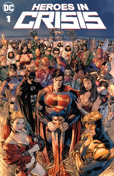 Preview: Heroes in Crisis #1 by Tom King, Clay Mann, and Mitch Gerads