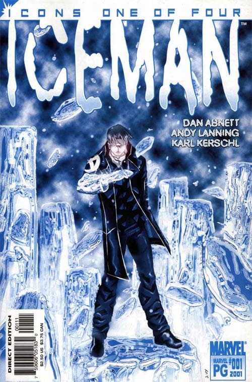 Iceman vol. 2 #1 cover by Karl Kerschl
